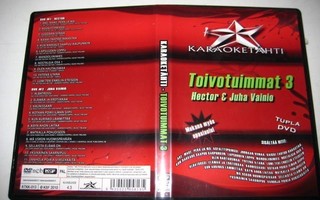 Karaoketähti, Toivotuimmat 3. Hector & Juha Vaino - Dvd