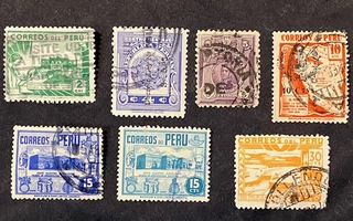 Chile (7 kpl) 1900-luvun alkupuoliskolta