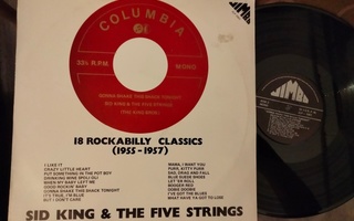 Sid King & The Five Strings : 18 Rockabilly Classics 1955 LP