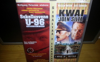 Sukellusvene U-96 & Kwai-joen Silta double pack (2disc)-DVD