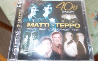 2-CD MATTI JA TEPPO **40 V JUHLALEVY **