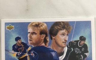 1992-93 Upper Deck Back To Back Wayne Gretzky #423