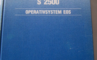 Operatörsmanual s 2500