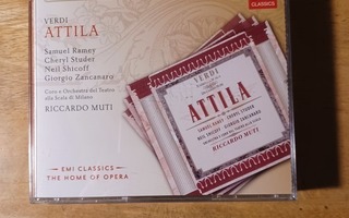 Verdi: Attila. Riccardo Muti. 2 cd.