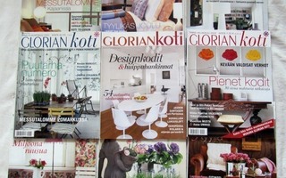 Glorian koti lehtiä; 1,90 €/kpl  (v. 2001 - 2009)