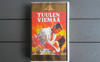 VHS: Tuulen Viemää (Clark Gable, Vivien Leigh 1939/1992 UUSI