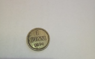 1 penni 1874