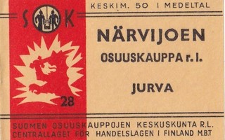 Jurva, Närvijoen   Osuuskauppa r.l   28   b442