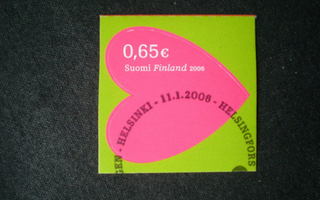 EP-leimattu merkki 0,65 € Ystävyydellä 2006 - LaPe 1763