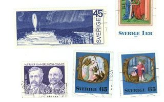 Ruotsi, 50 postimerkkiä