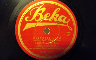 78 rpm Grieg: Solveigin laulu/Toselli: Serenata