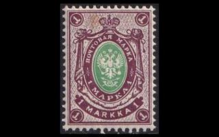 59B ** Kotkamerkki 1 mk kirjapaino (1908)