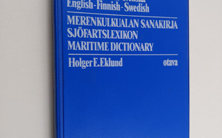 Holger E. Eklund : Merenkulkualan sanakirja : englanti - ...