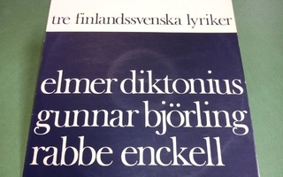 LP :  TRE FINLANDSSVENSKA LYRIKER ( SIS POSTIKULU