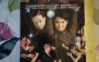 TANSSII TÄHTIEN KANSSA-TANSSINOPETUS DVD+Bonus CD, v. 2006