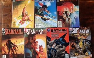 Starman, Batman, X-Men