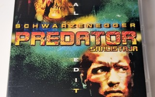 Predator - saalistaja (Arnold Schwarzenegger, 1987) dvd