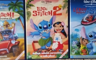 Lilo & Stitch 2+Leroy stitch+Stitch avaruuskoe 626