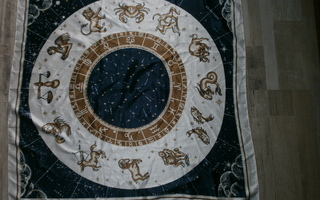 Horoskooppi silkkihuivi