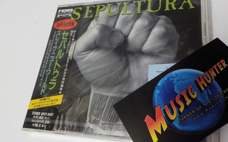 SEPULTURA - SLAVE NEW WORLD JAPANI PAINOS UUSI CD