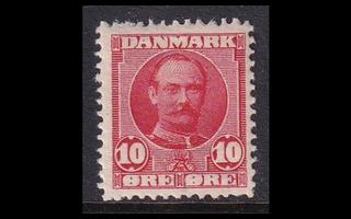 Tanska 54 ** Frederik VIII 10 öre (1907)