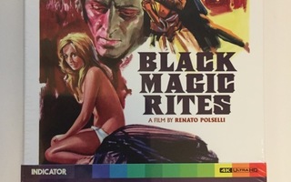 Black Magic Rites (4K Ultra HD) Indicator (1973) UUSI