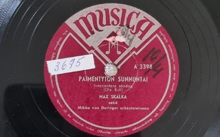 Savikiekko 1954 - Max Skalka - Musica A 3398