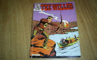 TEX WILLER  7/1981