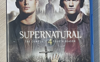 Supernatural: Kausi 4 (2008 - 2009) Blu-ray (UUSI)