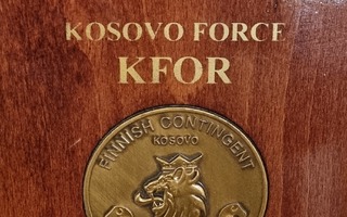Kosovo force KFOR, plaketti
