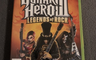 Xbox360 Guitar hero 3 Legends of rock CIB