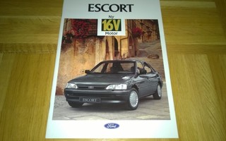 Esite Ford Escort mk5 1992 (mukana myös Cabriolet)
