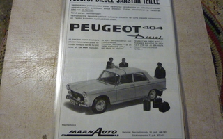 Peugeot 404 mainos -66