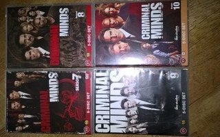 Criminal Minds kaudet 7-9  (15 DVD)