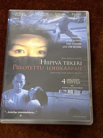 HIIPIVÄ TIIKERI PIILOTETTU LOHIKÄÄRME - DVD 