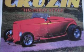 Laminoitu CRUZIN Ford 1932 Highboy hot rod. Koko A4