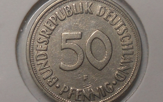 Saksa. 50 pfennig 1959F.