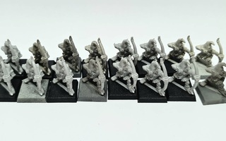 Warhammer Fantasy - 16kpl Night Goblin Archers [F3]