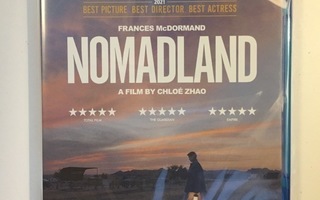 Nomadland (Blu-ray) Frances McDormand (2020) UUSI MUOVEISSA