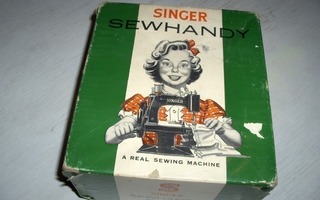 SINGER ompelukoneen laatikko vanha antiikki vintage
