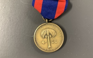 USA: Philippine Insurrection medal, vanha numeroitu