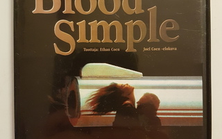 Blood Simple (1999) DVD Suomijulkaisu Joel Coen