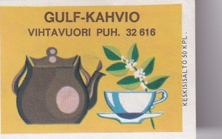 Vihtavuori. Gulf - Kahvio    b389