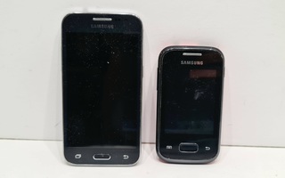 Samsung Galaxy Core Prime + Galaxy Pocket Plus puhelimet