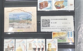 Italia postimerkkejä