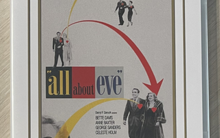 Kaikki Eevasta (1950) Bette Davis, Marilyn Monroe (UUSI)