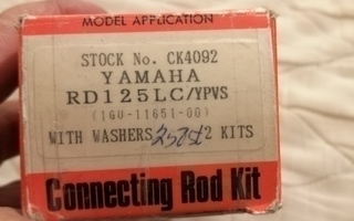 Yamaha RD125 LC/YPVS Uusi kiertokankisarja. Made in Japan.