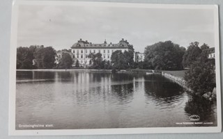 Drottningholmin linna, vanha valokuvapk, p. 1954 Suomeen