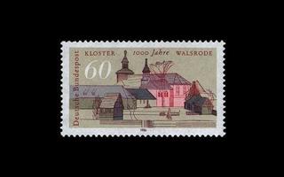 Saksa 1280 ** Walsrode ja Walsroden luostari 1000v (1986)