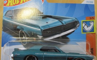 Mercury Cougar Eliminator Metal Green 1969 Hot Wheels 1:64